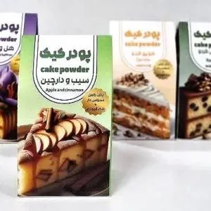 پودر کیک سیب دارچین