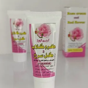 کرم گلاب و گل سرخ نیکا